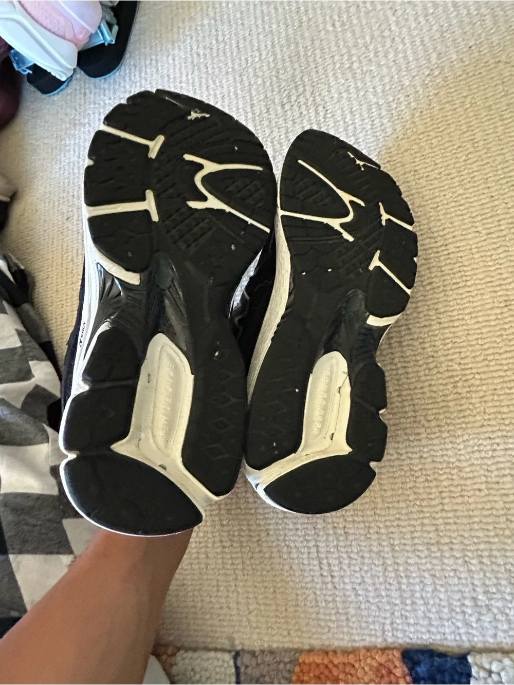 New Balance Kids  Black Mesh & Suede Sneakers